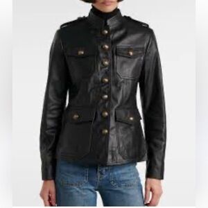 NWT Tqiggy London Suede Genuine Leather Jacket